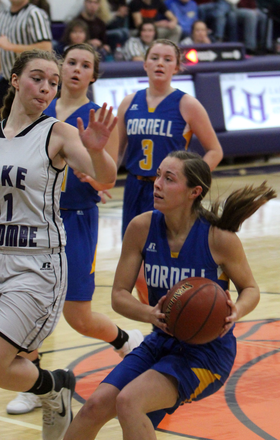 Cornell at Lake Holcombe girls basketball 12-4-18